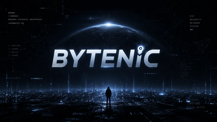Hello World! 欢迎来到Bytenic